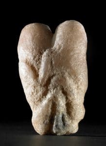 The Ain Sakhri figures. Palestine, c. 9000 BC. Calcite, 10.2cm high © Trustees of British Museum