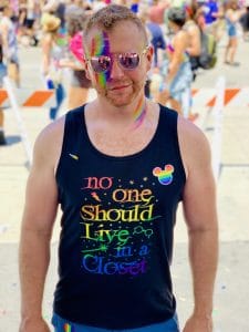 To The Queer Youth Michael Vogel Disney Pride Top
