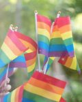 Lgbt,,Pride,,Rainbow,Flag,As,A,Symbol,Of,Lesbian,,Gay,